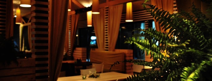 Зеленый Бор ресторан-веранда-причал is one of Tempat yang Disukai Andrew.
