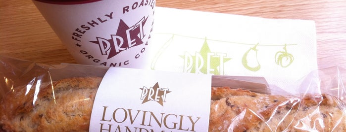 Pret A Manger is one of Things (foodrelated) I love in London.