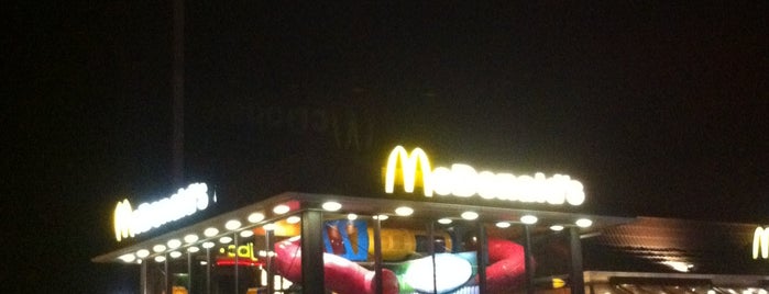 McDonald's is one of mijn plaatsen.