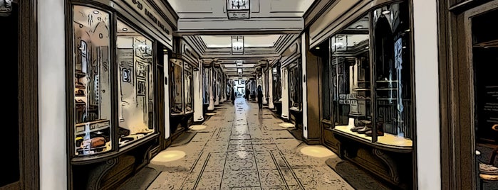 Princes Arcade is one of London shopping..