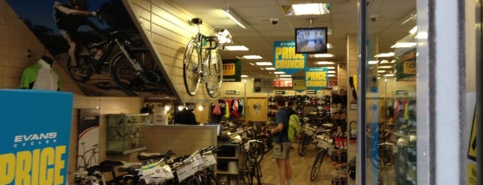 Evans Cycles is one of London Bike shops.