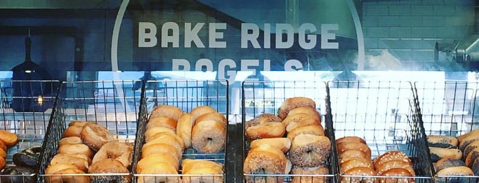 Bake Ridge Bagels is one of New York food - repeat.