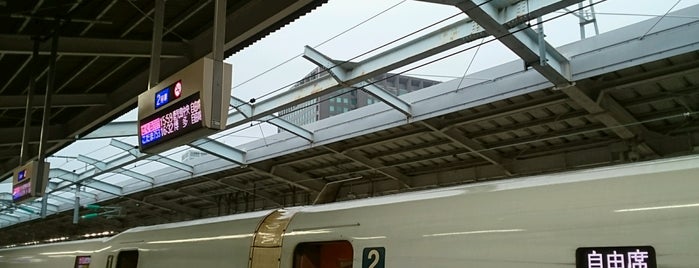 Platform 20 is one of JR線の駅.