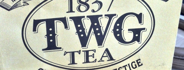 TWG Tea Salon & Boutique is one of SFRI.