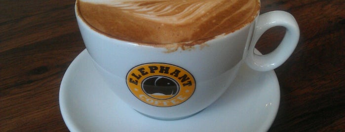 Elephant Coffee is one of Coffee shops with good coffee..