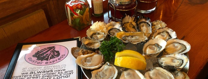 Oyster Express is one of Want to try.