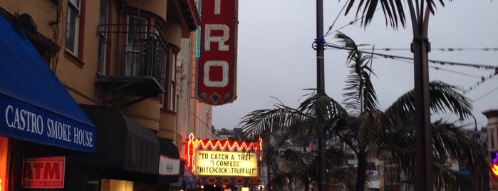 Castro Theatre is one of San Fran (to do).