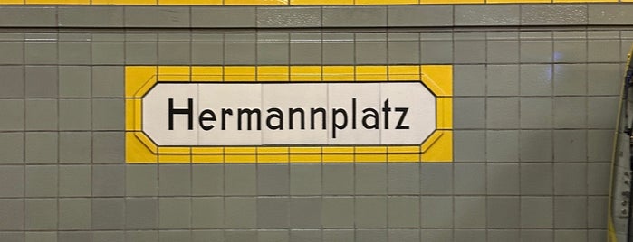 U Hermannplatz is one of U & S Bahnen Berlin by. RayJay.