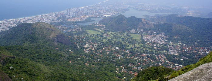 Pedra Bonita is one of Pontos turísticos famosos do Rio de Janeiro.