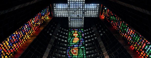 Catedral Metropolitana de São Sebastião is one of As Mais Belas Igrejas do Rio de Janeiro.