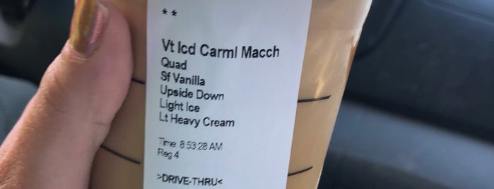 Starbucks is one of Caffeinated.