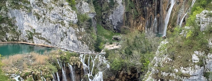 Large (Great) Waterfall is one of Plitvice National Park.