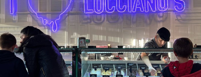 Lucciano's is one of Helado.