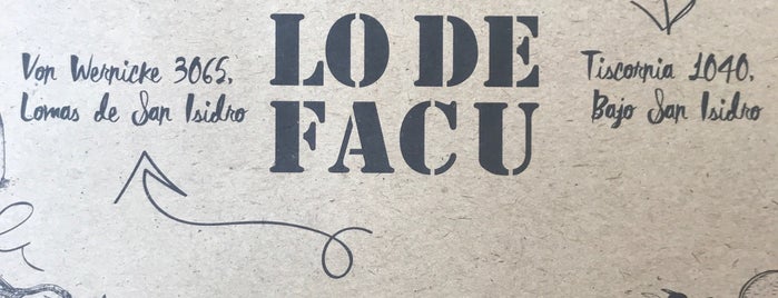 Lo De Facu is one of Been there.