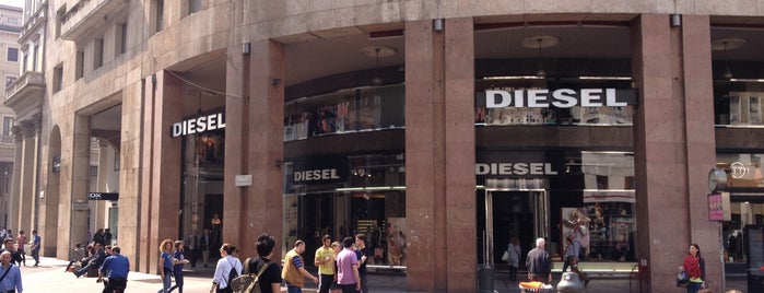 Diesel Store is one of Milan shopping for men.