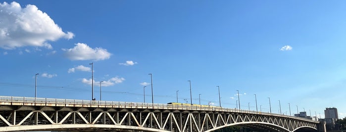 Petőfi híd is one of budapesti hidak.