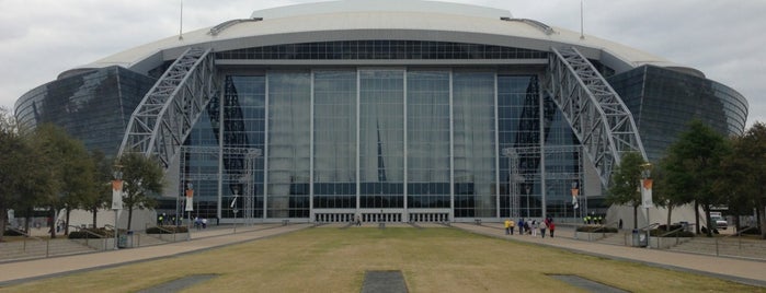 AT&T Stadium is one of Stadiums visited.