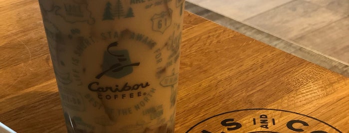 Caribou Coffee is one of Favorite affordable date spots.