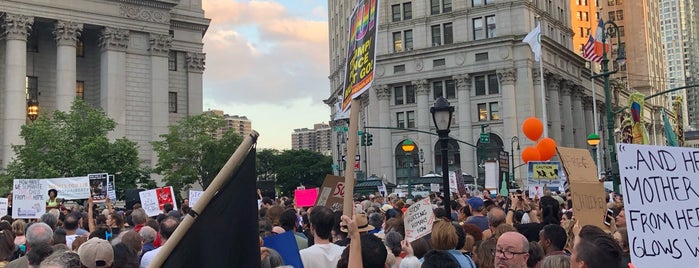 Foley Square is one of The Big Apple Badge.