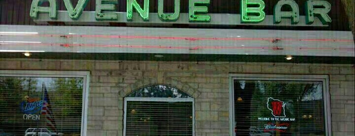 The Avenue Bar is one of Bikabout Madison.