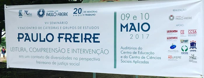 Centro de Convenções da UFPE is one of Locais Legais.