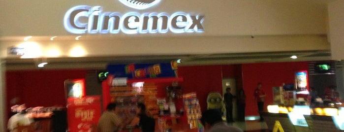 Cinemex is one of Plazas, cines, etc.