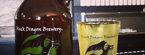 Black Dragon Brewery is one of place to try beer.