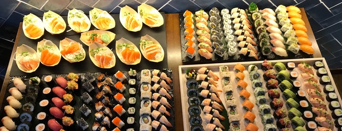 Yano Sushi is one of Lugares favoritos de Jawahar.