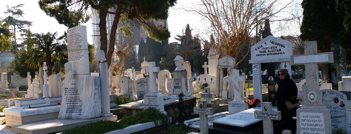 Şişli Ermeni Mezarlığı Sanatçılar ve Entellektüeller Kismi is one of X.