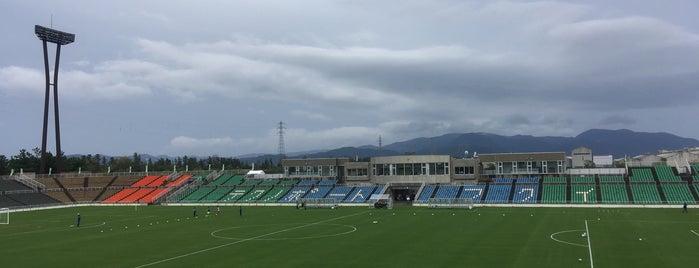 Technoport Fukui Stadium is one of サッカースタジアム(その他).