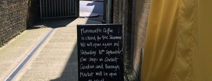 Monmouth Coffee Company is one of SE1 Coffee Shops.