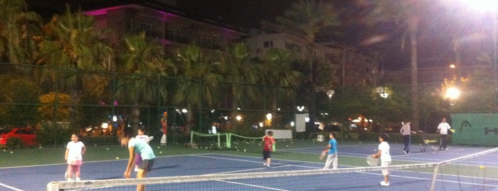 Alanya Tenis Kulübü is one of Tempat yang Disukai dnz_.