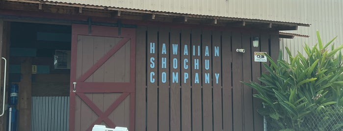 Namihana Shochu is one of Hawaii.