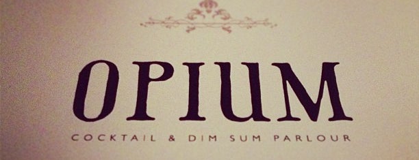 Opium Cocktails & Dim Sum Parlour is one of Dim Sum in London.