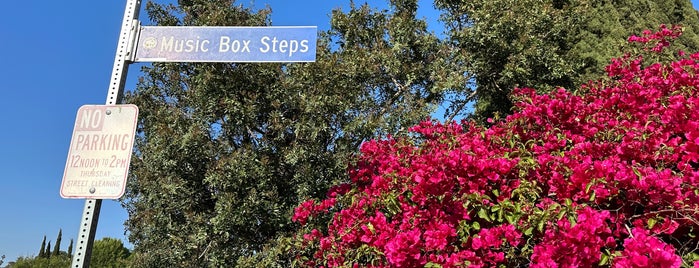 Music Box Steps is one of Hiking - LA - South Bay - OC - etc..