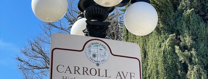 Carroll Avenue 1300 Block Historic District is one of Explore LA.
