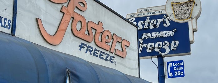 Fosters Freeze is one of SoCal Screams for Ice Cream!.