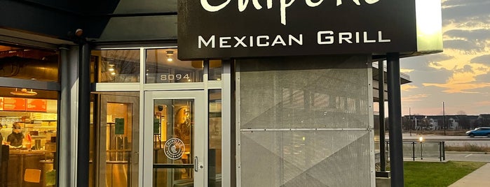 Chipotle Mexican Grill is one of KGB.