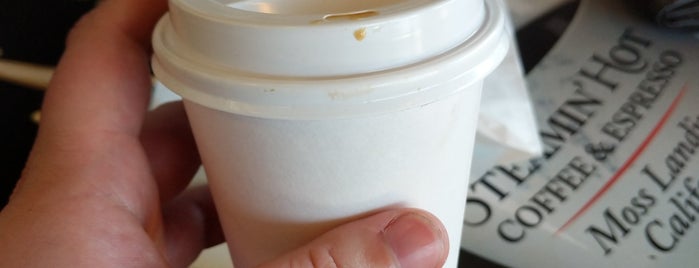 Steamin' Hot Coffee & Espresso is one of katrina'nın Beğendiği Mekanlar.