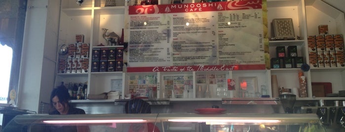 Munooshi Cafe is one of Adelaide eateries.