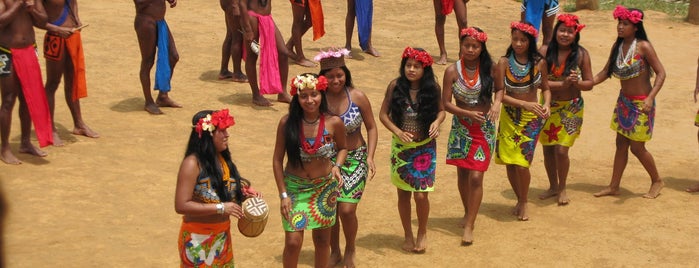 Embera village, Panama is one of Crossroad of World - Panama City.