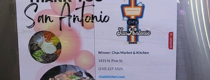 Chas Market & Kitchen is one of SA.