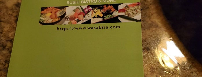 Wasabi Sushi Bistro is one of Lieux qui ont plu à Erin.