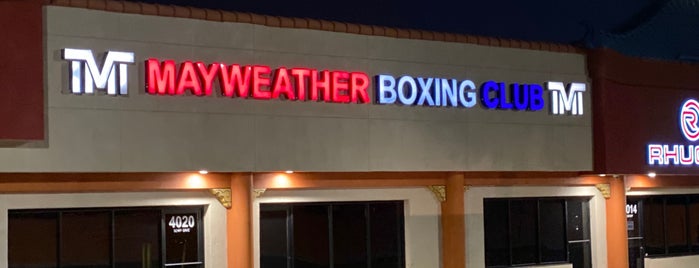 Mayweather Boxing Club is one of LA/Vegas Trip.