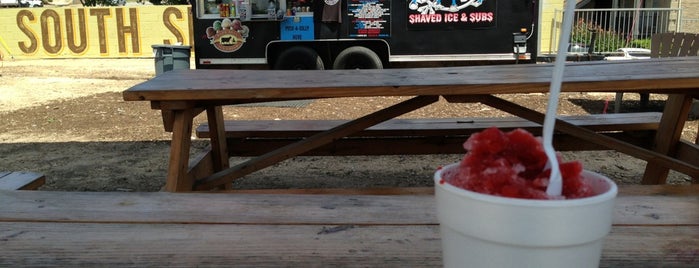 Rockaway Beach ATX Shaved Ice & Subs is one of To Try - Austin.