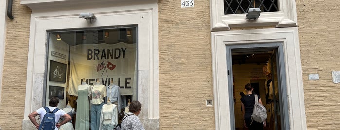 Brandy & Melville is one of My fav places in Rome.