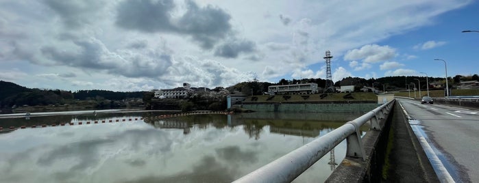 Kameyama Dam is one of ダムカード（千葉）.