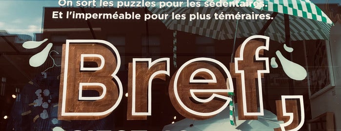 Bref. is one of Montréal curated by Francis B.
