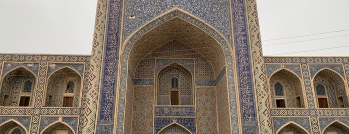 Modarixon madrasasi is one of Узбекистан: Samarkand, Bukhara, Khiva.