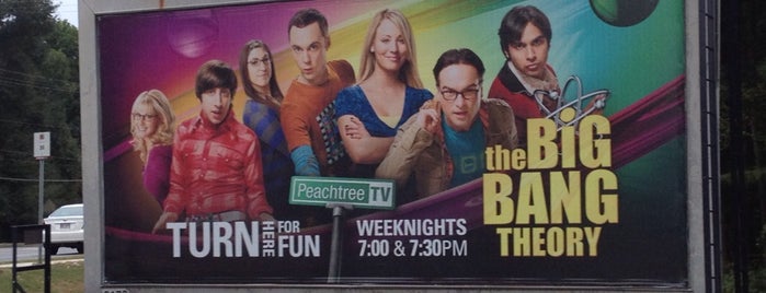 Big Bang Theory Billboard is one of Orte, die Chester gefallen.